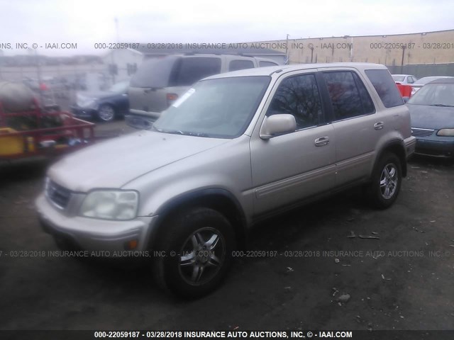 JHLRD18761C008318 - 2001 HONDA CR-V SE/LE TAN photo 2