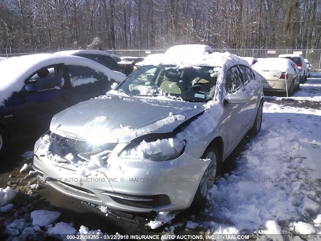 1C3CCBBG4CN184834 - 2012 CHRYSLER 200 TOURING SILVER photo 2