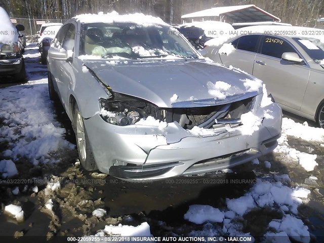 1C3CCBBG4CN184834 - 2012 CHRYSLER 200 TOURING SILVER photo 6