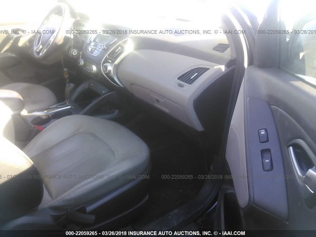 KM8JUCAC1CU424542 - 2012 HYUNDAI TUCSON GLS/LIMITED 黑色 照片 5