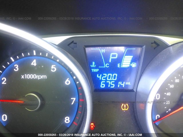 KM8JUCAC1CU424542 - 2012 HYUNDAI TUCSON GLS/LIMITED 黑色 照片 7