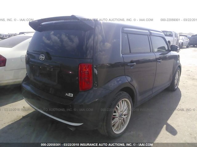 JTLZE4FE4A1108964 - 2010 TOYOTA SCION XB Negro foto 4