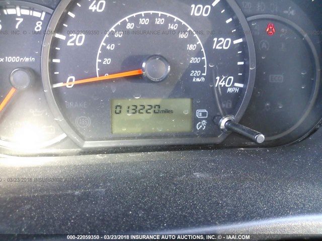 ML32F3FJ7HHF13578 - 2017 MITSUBISHI MIRAGE G4 ES შავი ფოტო 7