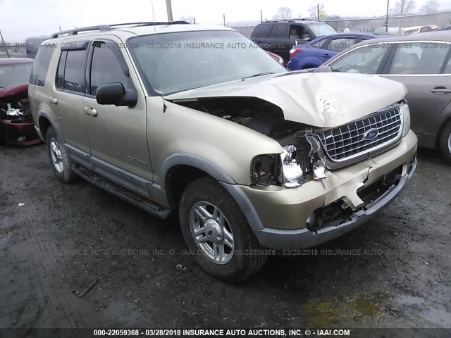 1FMDU73W02UA89784 - 2002 FORD EXPLORER XLT GOLD photo 1