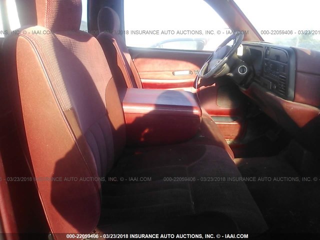 1B7HC16Y7RS514863 - 1994 DODGE RAM 1500 RED photo 8