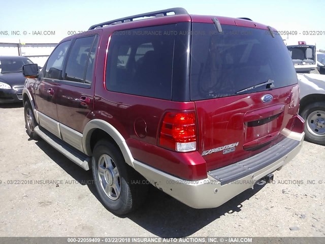 1FMFU175X5LA54879 - 2005 FORD EXPEDITION EDDIE BAUER RED photo 3