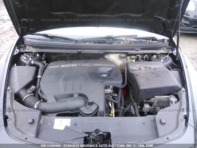 1G1ZG57BX9F137862 - 2009 CHEVROLET MALIBU LS BLACK photo 10