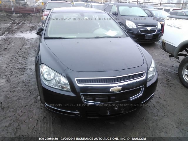 1G1ZG57BX9F137862 - 2009 CHEVROLET MALIBU LS BLACK photo 6