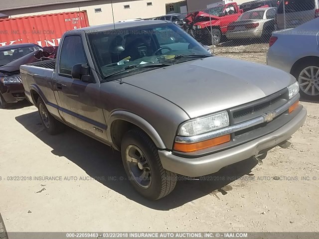 1GCCS145X28237263 - 2002 CHEVROLET S TRUCK S10 SILVER photo 1