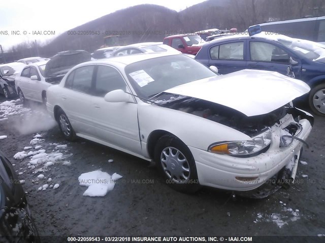 1G4HP52K144105716 - 2004 BUICK LESABRE CUSTOM WHITE photo 1