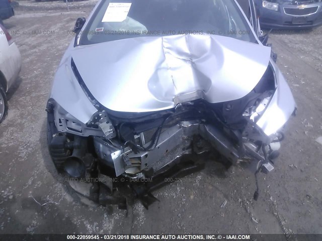 1G1ZH57B29F180833 - 2009 CHEVROLET MALIBU 1LT 银色 照片 6