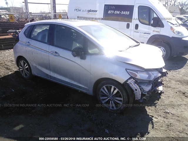 3HGGK5H88FM702672 - 2015 HONDA FIT EX/EXL SILVER photo 1