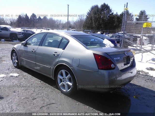 1N4BA41E96C812241 - 2006 NISSAN MAXIMA SE/SL SILVER photo 3