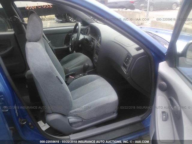 KMHDN46D46U271189 - 2006 HYUNDAI ELANTRA GLS/GT/LIMITED BLUE photo 5