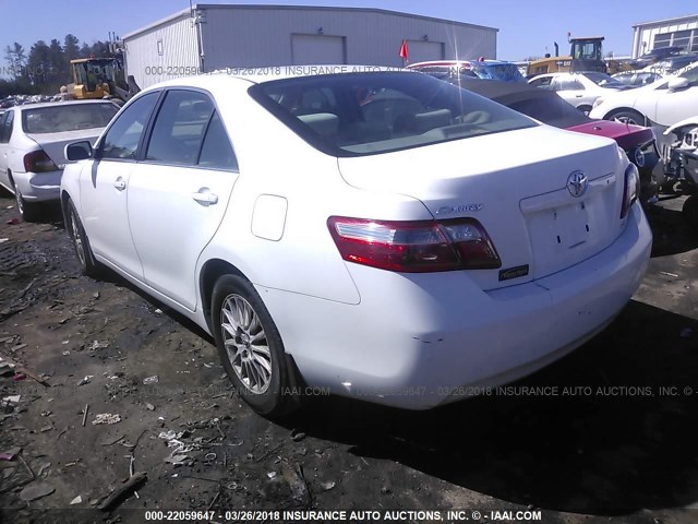 4T1BE46K17U669550 - 2007 TOYOTA CAMRY NEW GENERAT CE/LE/XLE/SE WHITE photo 3