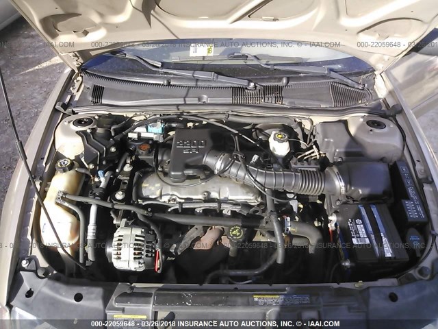 1G1JC524427113557 - 2002 CHEVROLET CAVALIER CNG 金色 照片 10