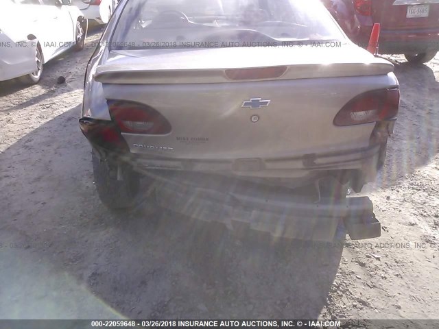 1G1JC524427113557 - 2002 CHEVROLET CAVALIER CNG 金色 照片 6