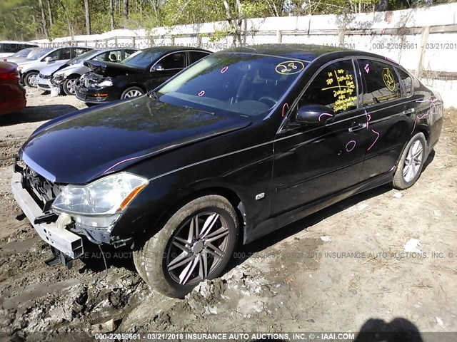 JNKAY01E76M104637 - 2006 INFINITI M35 SPORT BLACK photo 2