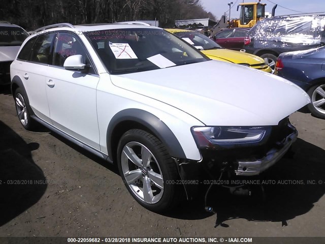 WA1UFAFL1DA163077 - 2013 AUDI A4 ALLROAD PREMIUM PLUS WHITE photo 1