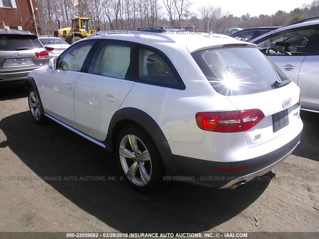 WA1UFAFL1DA163077 - 2013 AUDI A4 ALLROAD PREMIUM PLUS WHITE photo 3