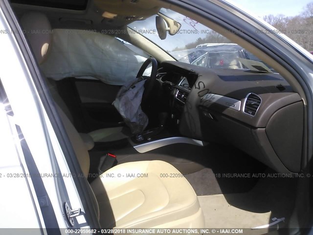 WA1UFAFL1DA163077 - 2013 AUDI A4 ALLROAD PREMIUM PLUS WHITE photo 5