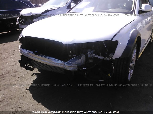 WA1UFAFL1DA163077 - 2013 AUDI A4 ALLROAD PREMIUM PLUS WHITE photo 6
