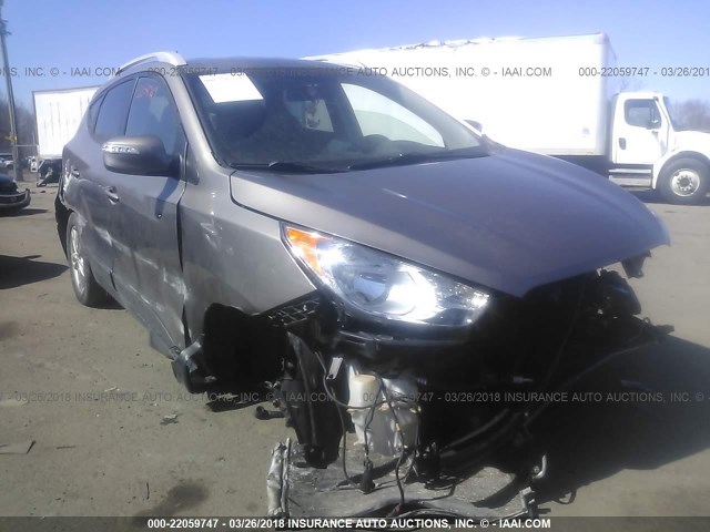 KM8JUCACXDU564882 - 2013 HYUNDAI TUCSON GLS/LIMITED ყავისფერი ფოტო 6