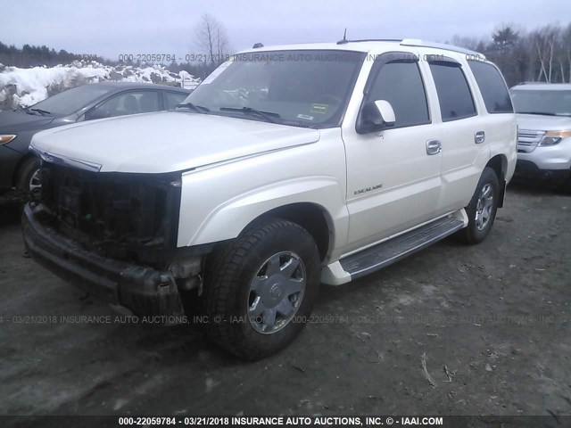 1GYEK63N74R149253 - 2004 CADILLAC ESCALADE LUXURY WHITE photo 2