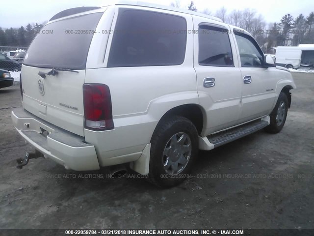 1GYEK63N74R149253 - 2004 CADILLAC ESCALADE LUXURY Ağ foto 4