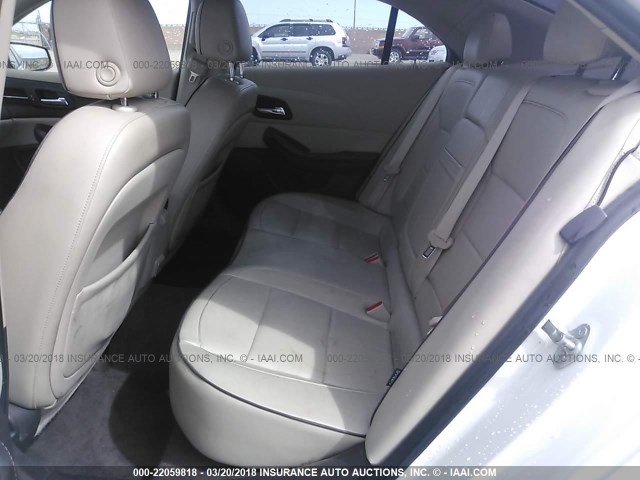 1G11H5SA9DF140768 - 2013 CHEVROLET MALIBU LTZ WHITE photo 8