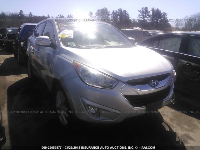 KM8JU3AC0AU080067 - 2010 HYUNDAI TUCSON GLS/LIMITED SILVER photo 1