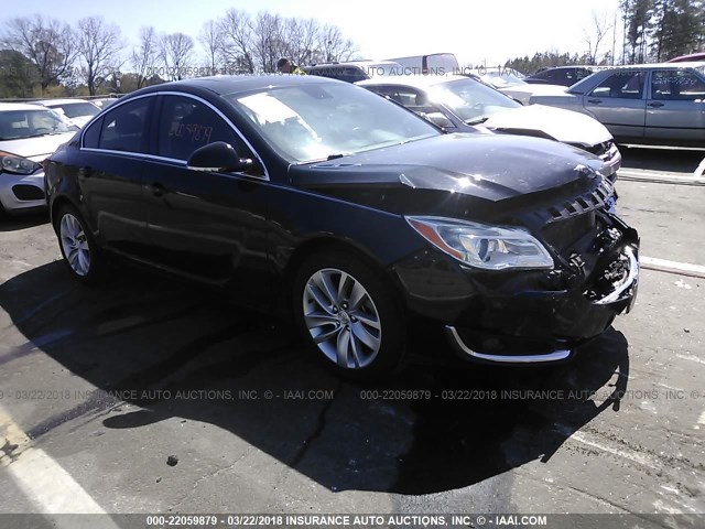 2G4GV5EK8E9290679 - 2014 BUICK REGAL BLACK photo 1