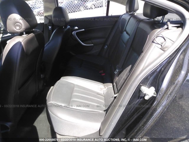 2G4GV5EK8E9290679 - 2014 BUICK REGAL BLACK photo 8