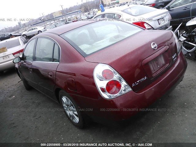 1N4AL11D86C252174 - 2006 NISSAN ALTIMA S/SL RED photo 3