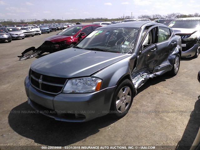 1B3CC4FB6AN185777 - 2010 DODGE AVENGER SXT GRAY photo 6