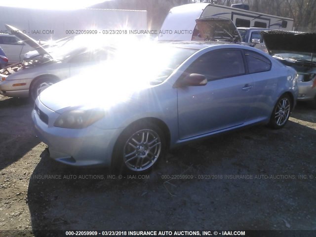 JTKDE167480272522 - 2008 TOYOTA SCION TC 蓝色 照片 2