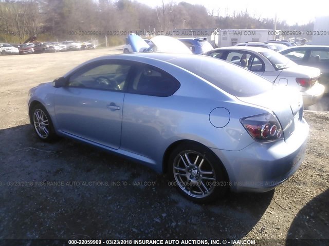 JTKDE167480272522 - 2008 TOYOTA SCION TC 蓝色 照片 3
