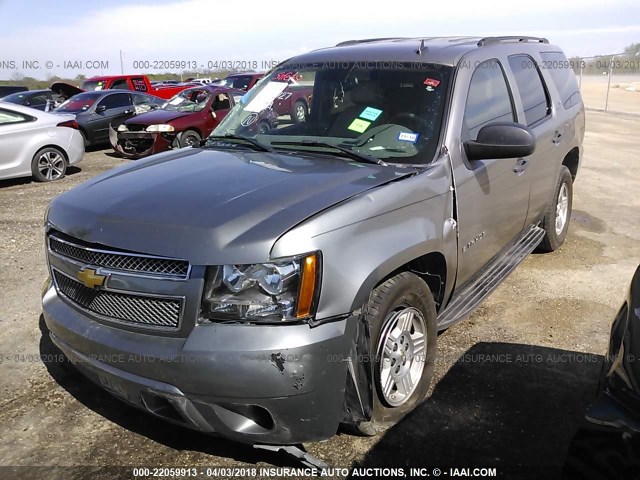 1GNFC13J57J108718 - 2007 CHEVROLET TAHOE C1500 GRAY photo 2