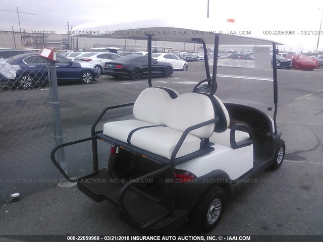 JH1723730072 - 2017 CLUB CAR GOLF CART  WHITE photo 4