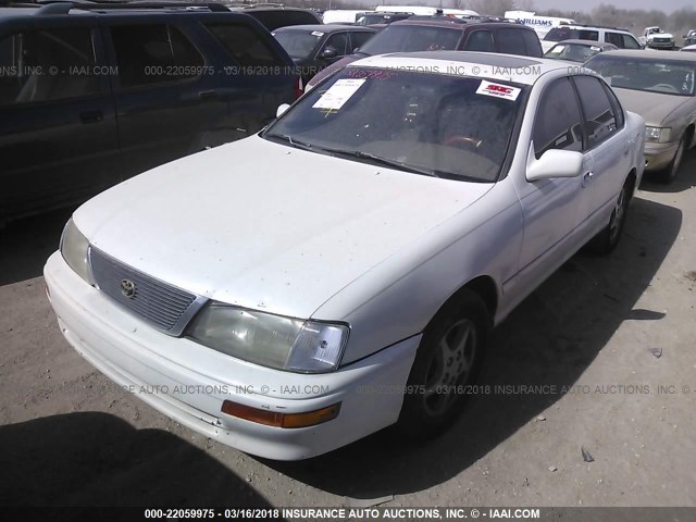 4T1BF12B7VU160500 - 1997 TOYOTA AVALON XL/XLS WHITE photo 2