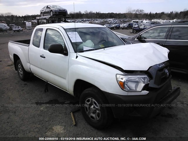5TFTX4CNXFX066174 - 2015 TOYOTA TACOMA ACCESS CAB Weiß Foto 1