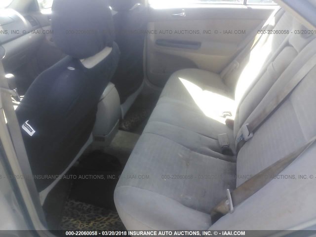 4T1BE32K25U067835 - 2005 TOYOTA CAMRY LE/XLE/SE GOLD photo 8