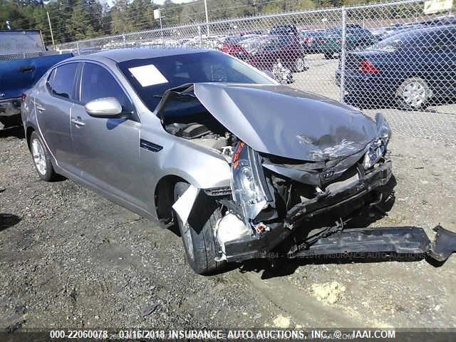 KNAGM4A77B5062181 - 2011 KIA OPTIMA LX ვერცხლისფერი ფოტო 1