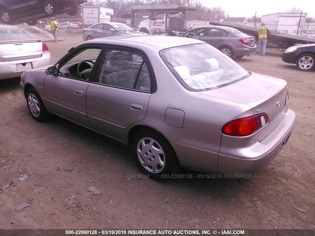 2T1BR12E5XC213734 - 1999 TOYOTA COROLLA VE/CE/LE 棕色 照片 3