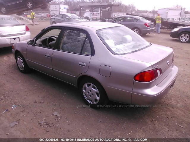 2T1BR12E5XC213734 - 1999 TOYOTA COROLLA VE/CE/LE TAN photo 3