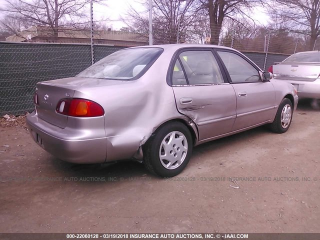 2T1BR12E5XC213734 - 1999 TOYOTA COROLLA VE/CE/LE 棕色 照片 4