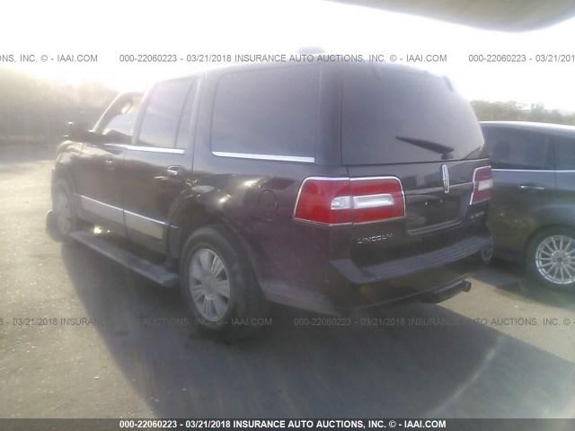 5LMJJ2H55EEL02612 - 2014 LINCOLN NAVIGATOR BLACK photo 3