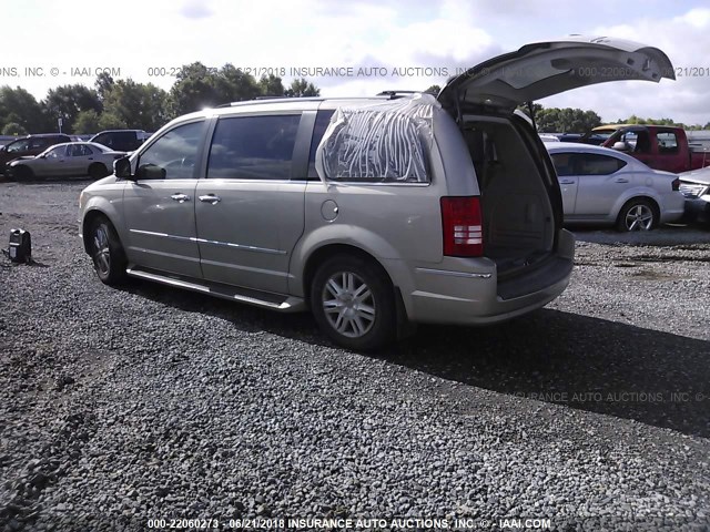 2A8HR64XX9R646726 - 2009 CHRYSLER TOWN & COUNTRY LIMITED GOLD photo 3