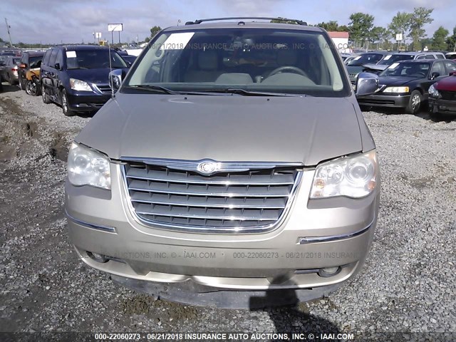 2A8HR64XX9R646726 - 2009 CHRYSLER TOWN & COUNTRY LIMITED GOLD photo 6