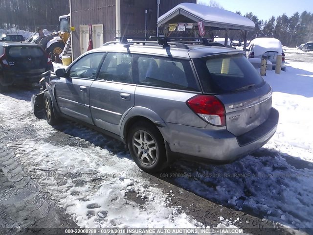 4S4BP62C087353612 - 2008 SUBARU OUTBACK 2.5I LIMITED GRAY photo 3